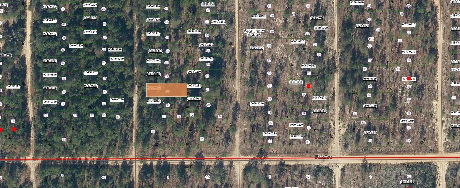 Two adjacent lots located in the peaceful Lake Lucy Manor subdivision, offering a quiet, wooded setting perfect for residential development. These parcels provide a blend of privacy and convenience with easy access to nearby roads and local amenities. Ideal for building your dream home, an investment property, or a pair of homes side by side. Purchase both for $12,000 total, or individually for $7,500 each. A great opportunity to own land in a tranquil Florida community!