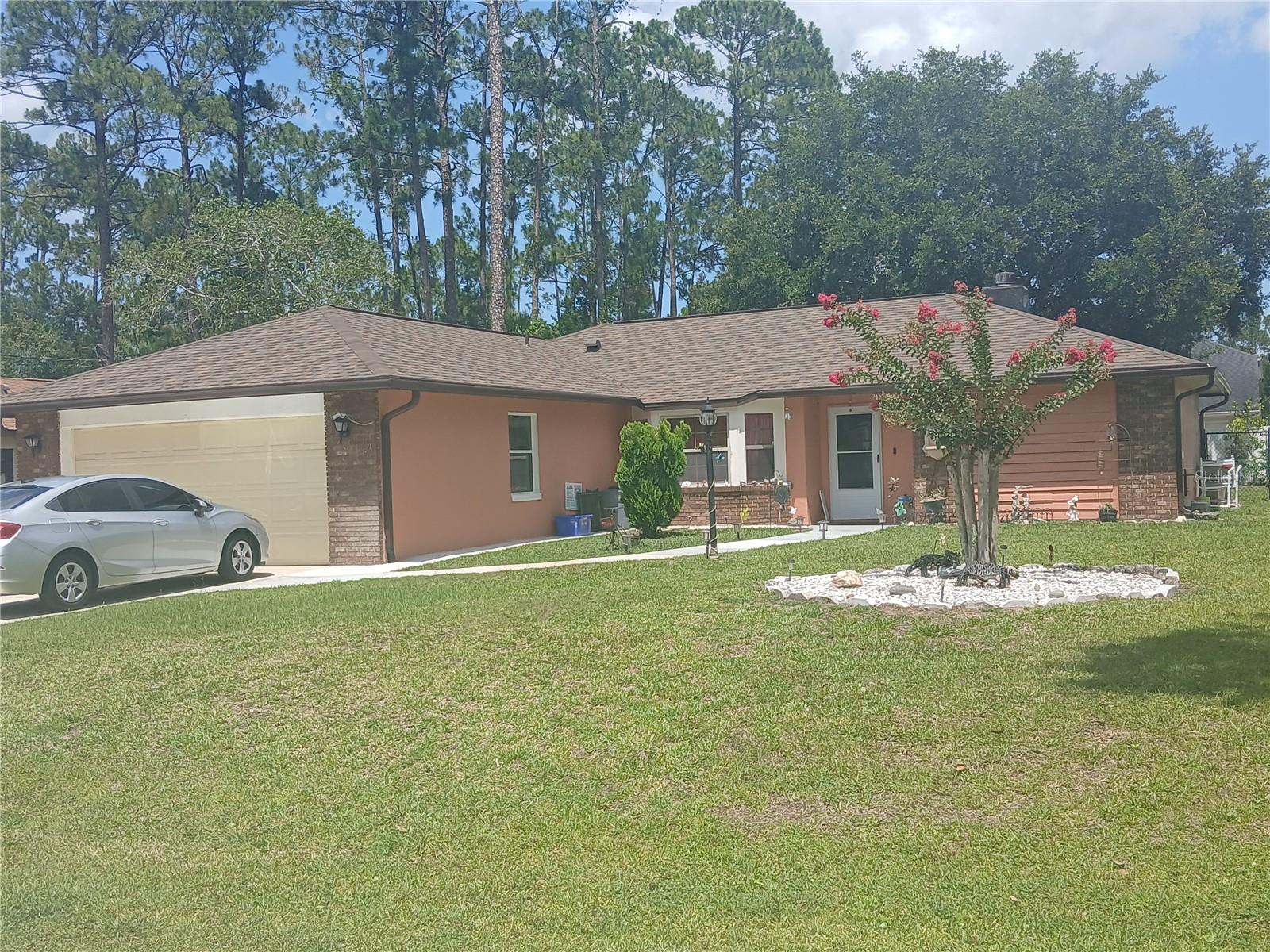 3 Bedroom 2 bath 2 car garage Living room has a wood burning fireplace for those cosy nights.covered porch and a fenced in yard. New Roof , New A/C New Water heater.