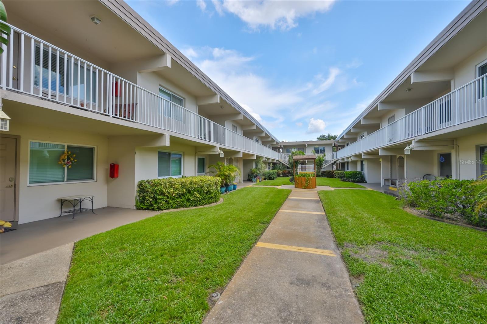 JUST LISTED! Rarely available 2 BR in popular Pasadena Plaza Condo. The interior features wood look ceramic tile flooring throughout, updated bath and remodeled kitchen including granite counters and stainless appliances. Central H/A new in 2024 and roof replaced in 2020. Great high & dry westside location only minutes to our beautiful gulf beaches and vibrant downtown waterfront area plus...only steps to the Pinellas Trail! This complex welcomes ALL AGES and is PET FRIENDLY. LOW monthly condo fee of of only $306! This is in Zone X and is NOT a designated flood hazzard area. No waiting period if you decide to lease the unit. Come enjoy affordable Florida living today!
