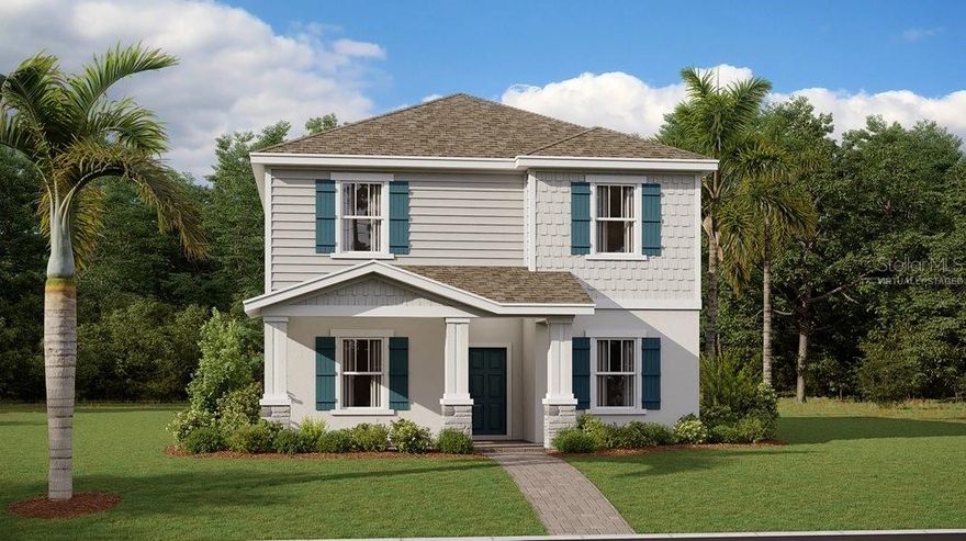 Under Construction. The Delray checks all your boxes! Beyond spacious - this popular two-story home features a versatile dining room off the foyer, followed by the open layout among the kitchen, breakfast nook and family room. Ideal for outdoor living, there is a covered porch and back patio. Throughout the home is a cozy and luxurious owner’s suite with a spa-inspired bathroom and four secondary bedrooms. With “Everything’s Included”, luxury and value go hand in hand. Enjoy connectivity, green building features, plus new energy conscious appliances. Welcome to Wellness Ridge the community that was designed to provide a Healthy & Active Lifestyle!! Community Features include: Sports Courts, Clubhouse, Fitness Center, Conservation Areas, Playground, Resort Style Swimming Pool and Multi-Use Trails. This beautiful home is very close to Lake Louisa State Park. Clermont is one of the fastest-growing cities in Central Florida. Strategically located close to Orlando and theme parks, it is known for its picturesque hills and pristine lakes. Schedule your appointment today!