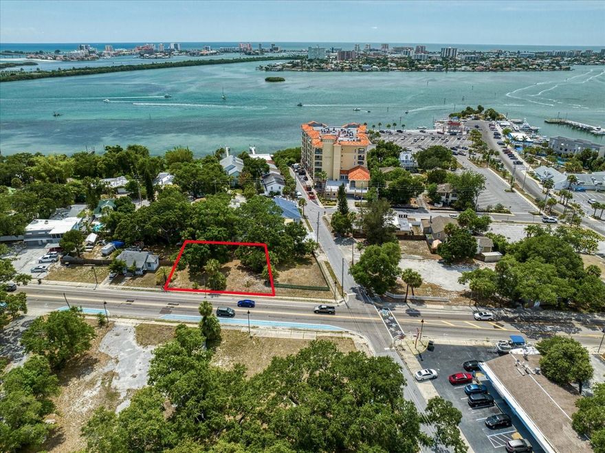 Vacant Commercial Double Lot, 111x106, .27 Acres! Located in the City of Clearwater Zoning District D, with endless possibilities! Amazing location near Downtown Clearwater and Clearwater Beach!