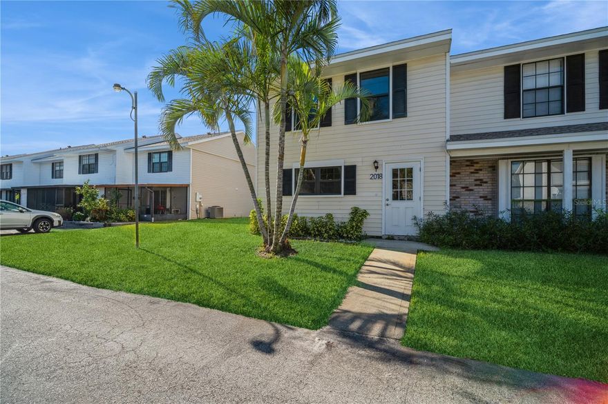 PRICED TO SELL, APPRAISAL COMPLETED BY SELLER! This END UNIT is completely REMODELED and MOVE-IN READY! Upgraded features include brand-new stainless-steel appliances, sleek kitchen and bath cabinetry with quartz countertops, and a NEW washer and dryer! Wood tile flooring throughout and NO CARPET adds convenience and elegance! Enjoy new ceiling fans and recessed lighting, plus energy efficient hurricane impact windows, glass sliding door and NEW TANKLESS HOT WATER HEATER to keep your utilities low! NEW ROOF installed in 2021 and AC is also newer! Two oversized bedrooms are located upstairs with plenty of natural light. This home has a screened-in porch and just a few steps away from the community pool. Conveniently located near major highways, grocery stores, restaurants and shopping, 15 minutes from the beach and about an hour from major theme parks! What are you waiting for?