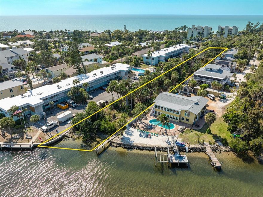 INVESTOR ALERT!! Exceptional opportunity to acquire a buildable waterfront property along the coveted Manasota key. Situated directly on Lemon Bay, this parcel offers expansive water views of Lemon Bay and SHORT TERM RENTALS are permitted in this area. Land is Zoned RMF-10 (10 units an acre), the property presents significant upside for builders and investors seeking redevelopment, or income-producing potential. Whether you envision a luxury single-family estate, boutique multifamily project, or a strategic hold for future appreciation, the density designation provides flexibility rarely found in this part of the island. Just mere minutes to the main beach and restaurants. The island is known for its quiet, laid back atmosphere, and with its wide range of outdoor activities such as boating, fishing, kayaking and of course beachcombing. A true investor's opportunity on a blank canvas. Owner may consider seller financing for the right terms.