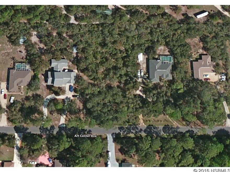 Just under an acre in great location within City limits.   Close proximity to Swoope Boat Ramp riverfront launch.  Easy access back to downtown NSB & the beach, or great location to head north on US#1.  Nice homes & properties nearby.    Plenty of room to build a large home with workshop or extra garages.; Cleared: No ;Water: Available at Site