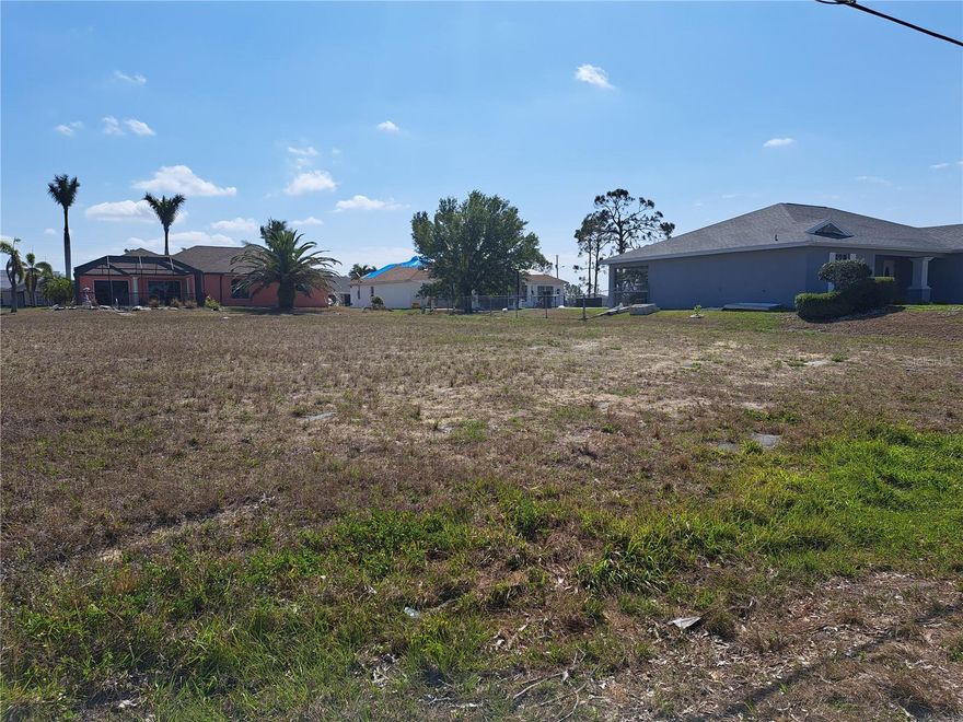 Welcome to 2815 El Dorado Blvd in beautiful Cape Coral. This lot is what you have been waiting for.  Close to Hospitals,  Shopping,  Beach's,  Golfing, Fishing and Dinning in a wonderful neighborhood. This property is in an area of many new custom built homes. Come out and take a look at your next new home building site.