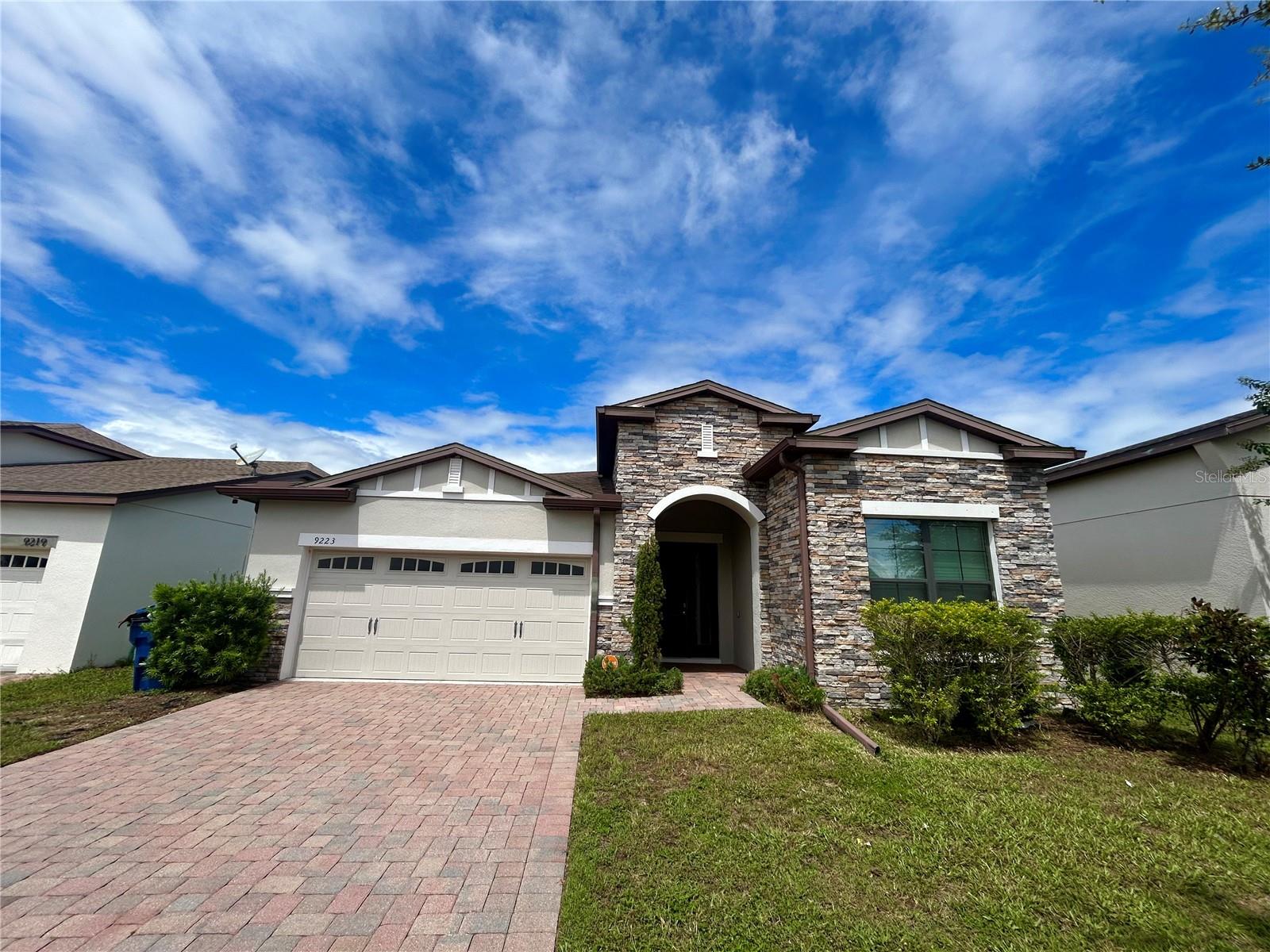 Stylish 4/3 Home with Covered Patio & Garage in Sought-After Cypress Oaks! Available Now! Pest control and fertilization included!
Discover comfort, space, and modern living in this beautifully maintained 4-bedroom, 3-bathroom home located in the desirable Cypress Oaks community of Groveland. With 1,873 square feet of thoughtfully designed space, this single-story residence offers the perfect blend of functionality and style for today's lifestyle. Inside, you'll find a flexible layout that includes both a separate living and dining room as well as a combined living/dining area—ideal for entertaining guests or enjoying quiet nights in. The open kitchen anchors the home with a stunning 10-foot granite island, espresso cabinetry, and sleek tile flooring. A full appliance package includes a stainless steel refrigerator and washer and dryer, making this home truly move-in ready. The spacious primary suite features a walk-in closet and dual vanities, while plush carpeting in all bedrooms adds a cozy touch. Tile flooring runs throughout the main living areas for easy upkeep, and large windows provide an abundance of natural light. Step outside to your extended, screened-in covered patio—the perfect place to sip your morning coffee or host an evening get-together. The home also includes a finished 2-car garage and an additional 2-car carport for plenty of parking and storage. Living in Cypress Oaks means more than just a beautiful home. Enjoy access to a sparkling community pool, playground, and tree-lined streets, with added perks like included pest control and lawn fertilization. Conveniently located close to schools, parks, shopping, and major highways, this home offers easy commutes and endless weekend possibilities. Pets will be considered. All residents are enrolled in the Resident Benefits Package which includes AC filter delivery, utility concierge, our best-in-class resident rewards program, and much more! More details in our Rental Selection Criteria or upon application.