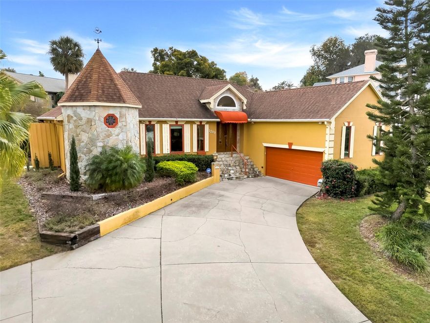 Enjoy the Florida boating lifestyle with convenient access to Lake Eustis and the Harris Chain of Lakes. Located in the desirable Springwood Landing community, residents enjoy a private dock and boat ramp for an exceptionally low annual fee of $128; perfect for boaters, anglers, and water enthusiasts seeking access without waterfront pricing. This 3-bedroom, 2-bath home features a split-bedroom floor plan and an open-concept living area where the kitchen, dining, and living spaces come together beneath soaring ceilings and a cozy fireplace. Step outside to an impressive 834 square feet of screened outdoor living complete with a built-in hot tub, ideal for relaxing after a day on the water or entertaining guests. Major updates include a new A/C system and water heater installed in 2019. A rare opportunity to enjoy Chain of Lakes access, spacious indoor-outdoor living, and low carrying costs in one of Eustis’ most sought-after lake-access communities. This is a must-see home and ready for new owner's personal touches. Just a short drive or boat ride to downtown Eustis, Tavares and Mount Dora.