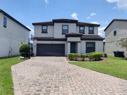 A home in HAINES CITY