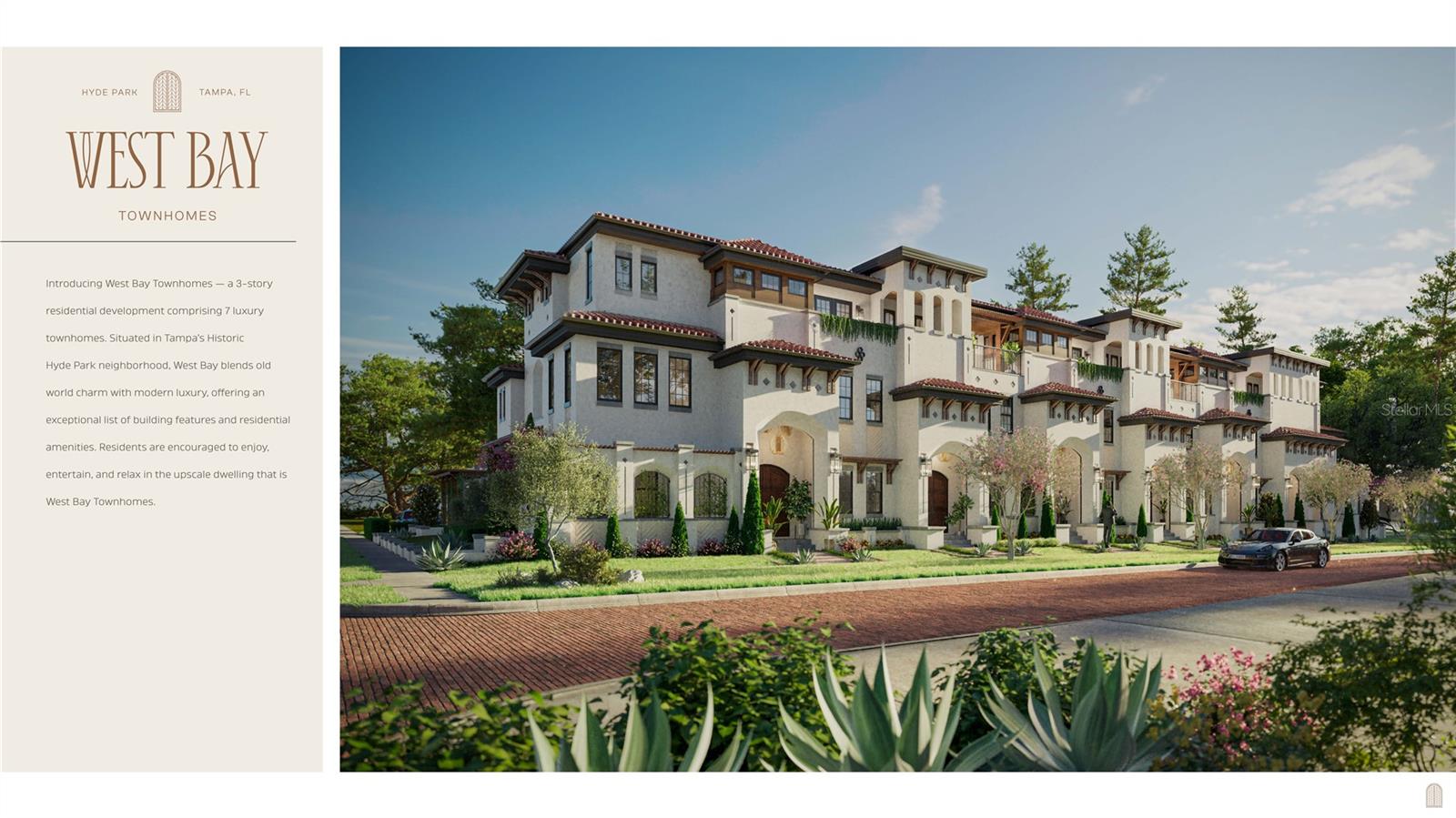 C9J | TOWNHOMES ON WEST BAY - Residential