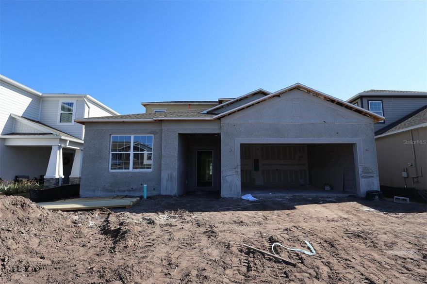 Under Construction. Discover this exceptional new construction home at 5105 Rain Shadow Drive in St Cloud, featuring quality design and thoughtful craftsmanship by M/I Homes. This stunning 2,900 square foot home offers 5 bedrooms, 4 full bathrooms, an open-concept living space, a bonus room, and a 2-car garage.

The well-designed floorplan maximizes functionality while maintaining an inviting atmosphere. The open-concept design seamlessly connects living areas, creating an ideal environment for both entertaining and daily living.

The main-level owner's suite provides a peaceful retreat with its en-suite bathroom featuring a dual-sink vanity and a large walk-in closet. The other bedroom offer ample space and natural light, while the multiple bathrooms ensure privacy and convenience for busy households.