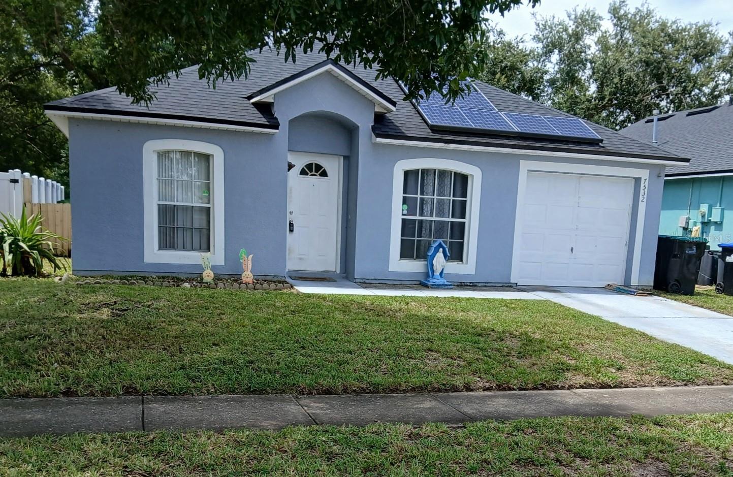 Fixer Upper - Needs TLC but a great opportunity. Home has three bedrooms, 2 bathrooms with open floor plan, roof replaced 2020, AC replaced in 2018, gas water heater replaced 2025. Home has solar panels installed in 2020 with transfer available with monthly payments of $95.00 month. Kitchen needs total updating to make it a great home. Bedroom carpets have been removed so flooring will be needed. This is the perfect handyman home with great potentials as the major items like roof, AC and water heater have been replaced. Come take a look and make this home your home.