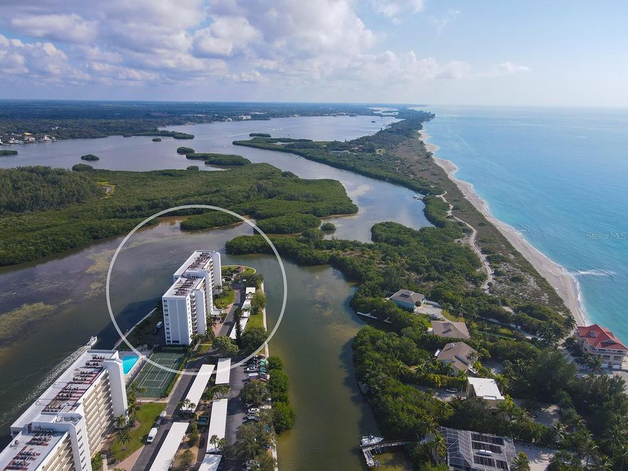 One or more photo(s) has been virtually staged. Siesta Key Seasonal Retreat at The Pointe is available beginning April 18, 2026, with a 3-month minimum stay required. 
Attractively priced, this waterfront property offers an exceptional opportunity to spend your winter surrounded by stunning water views on the southernmost tip of Siesta Key. The Pointe features breathtaking vistas of Little Sarasota Bay, the lagoon, and the Gulf of Mexico. Enjoy mornings in your sunlit kitchen overlooking the Gulf or relax on the spacious enclosed, air-conditioned balcony while watching birds and boats drift by. The community offers outstanding amenities, including a heated pool with spa, lighted tennis courts, fitness and community rooms, a clubhouse with kitchen, kayak and fishing access, an outdoor pavilion, and on-site management. Just a 10-minute walk brings you to Turtle Beach, where you can enjoy swimming, shelling, playgrounds, restrooms, a boat launch, and picnic areas. Nearby dining includes Turtle Beach Pub, Ophelia’s on the Bay, and Turtles on Little Sarasota Bay, with Southbridge shops and restaurants also close by. The Siesta Key trolley provides easy access to the Village, ensuring convenience and a truly effortless seasonal getaway. Whether you seek sun, sand, or serene waterfront living, this delightful condo at The Pointe offers an unforgettable stay on beautiful Siesta Key.