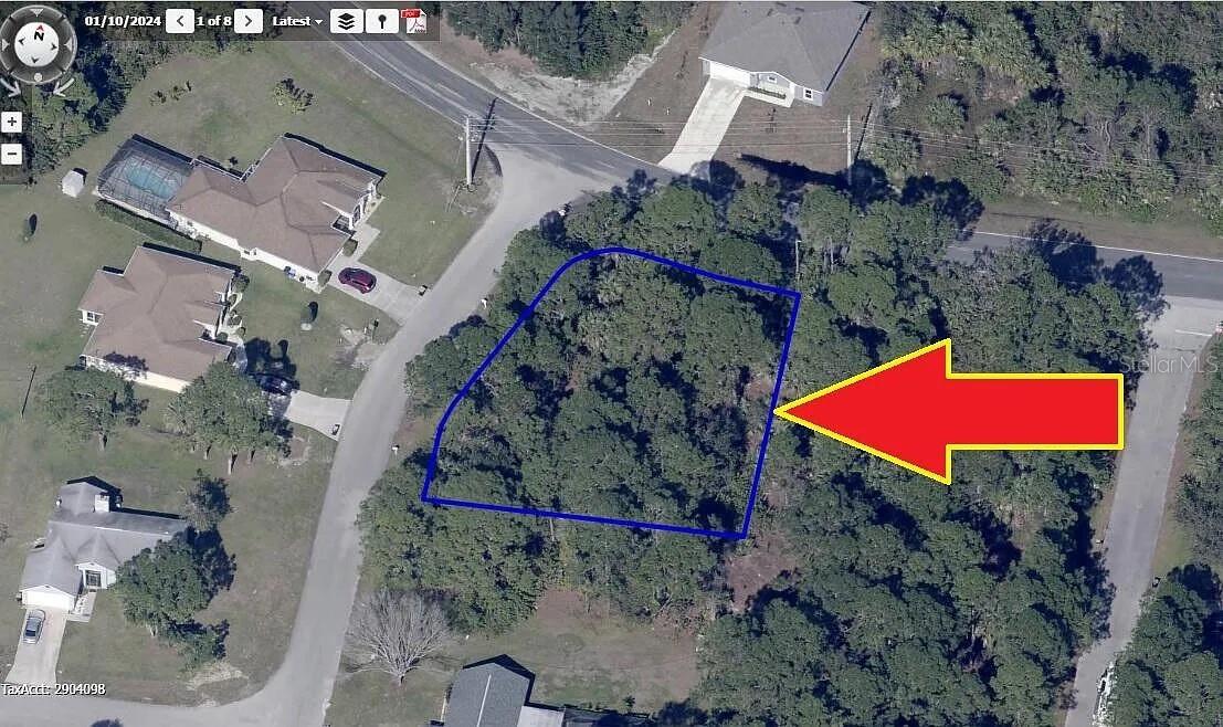 Don’t miss this fantastic opportunity to own a spacious .29-acre corner lot in the rapidly growing city of Palm Bay, Florida! Perfectly positioned in a quiet residential neighborhood, this lot offers easy access to shopping, schools, and recreation—making it an ideal spot to build your dream home or invest in future development. Located just 12 minutes from Walmart, you’ll enjoy the convenience of nearby shopping. Plus, you’re only 30 minutes from the beautiful beaches giving you quick access to Florida’s stunning coastline for weekend getaways or daily beach strolls. Whether you're a builder, investor, or future homeowner, this lot offers the perfect blend of space, location, and potential.