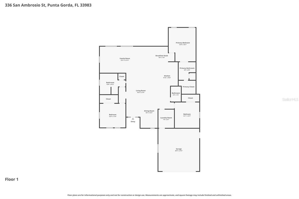 Photo of 336 San Ambrosio Street, Punta Gorda, FL 33983 (MLS # C7525307)