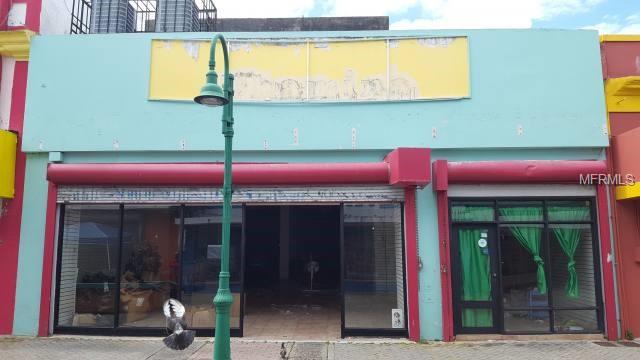 Retail building between Allways 99 and La Gloria on the Paseo Gautier Benitez in Caguas is excellent condition. Ideal for a retail store. Ground floor has about 2,900sf and the second floor warehouse has about 1,500 sf. CRIM is $1,500/semester. Also for sale at $150,000.