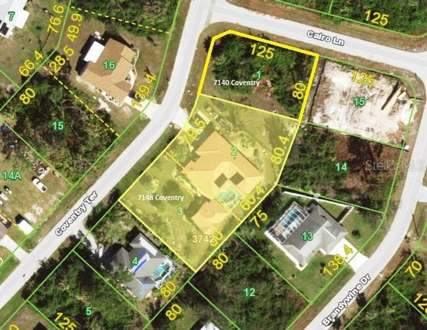 Attention Investors and large families looking for a great investment with LOTS of space!  This property has TWO homes on over half an acre (.55 acres) with a pool and a separate corner lot consisting of .23 acres (listed separately as 7140 Coventry).  Owners are looking for a quick sale, preferably cash, to avoid foreclosure!  Priced below recent as-is appraisal, bringing instant equity to your investment!  This property checks all the boxes and just needs your TLC to bring it back to the glory it once had!  Home is in need of overall cleaning, maintenance, landscaping, kitchen cabinets, sink and dishwasher and the pool does have a leak and will need to be resurfaced.  No HOA or deed restrictions and in preferred flood zone X so no flood insurance is required!  The main house offers a screened entrance, 4 bedrooms with TWO primary suites, each with a walk-in closet, 3 full bathrooms, game room with pool table, spacious living room, three sets of sliders leading to the screened in lanai and pool.  The covered lanai is set up for an outdoor kitchen and has access to the guest house.  The guest house has a full bedroom with a walk-in closet, full bathroom, living room, kitchen, private screened entrance and a laundry room, making this ideal for muti-generational living.  More details coming soon.  Hurry and get in before it’s gone!