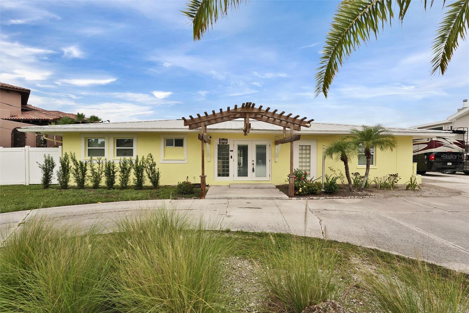 Discover the lifestyle you've been dreaming of with this fully remodeled 3-bedroom, 2-bath waterfront oasis. Located on a wide, sailboat-worthy canal with unrestricted deep-water access to Tampa Bay and the Gulf, this 1,954 sq. ft. home is built for both comfort and adventure. From the moment you walk in, you’ll be captivated by the open layout, a wall of windows flooding the great room and kitchen with natural light, and panoramic views of your private slice of paradise. The kitchen, fully updated in 2024, boasts brand-new appliances, a large cooking island with seating, ample cabinet space, and a walk-in pantry so big (6’x5’) it deserves its own zip code. But this home isn't just beautiful, it's incredibly functional. Storage enthusiasts will appreciate the oversized owner’s suite closet (6’x13’), inside laundry room, utility room, and a separate office space. Outdoor lovers will find everything they need in the backyard: a resurfaced in-ground pool and spa (2024), a 90’ seawall, a 10’x40’ composite dock with electric and water, and a 16,000XL boat lift for extra-long vessels. Jet ski fan? There are two davits and a concrete pad to keep your toys ready to launch. Need space for an RV or boat trailer? You’ve got that, too.
Located in an unincorporated area with no CDD fees, no HOA, and minimal county rules, you’ll enjoy the freedom to live as you please. Optional community membership offers access to a private boat ramp and clubhouse. Commuters and beachgoers alike will love the quick access to I-75, I-275, US-19, and US-41, making travel to St. Pete, Tampa, Bradenton, Sarasota, or Anna Maria Island a breeze. Whether you’re chasing sunsets or setting sail for open waters, this exceptional waterfront paradise has it all. Schedule your showing today before it’s gone!