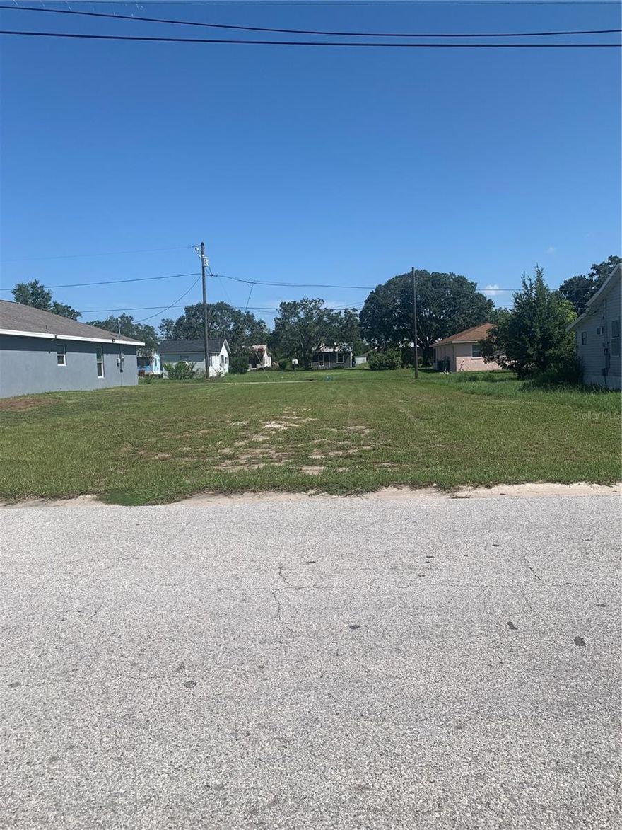Cleared and ready to build in the Lake Wales CRA District.  No HOA, and no CDD.  Behind the lot is a dirt alley.  

Buyers to verify building options and requirements with the City of Lake Wales, before going under contract.  

All information including measurements are approximate and should be verified by buyers and/or buyer’s agent.