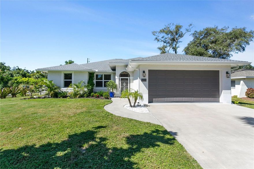 One or more photo(s) has been virtually staged. Location, Location, Location 
Nestled in the heart of Nokomis, Florida, between the vibrant cities of Sarasara and Venice, this beautiful custom-built 3-bedroom, 2.5-bath home offers 1,830 square feet of thoughtfully designed living space. The open floor plan features high ceilings, eight-foot doors, and abundant natural light, creating a bright and inviting atmosphere. The kitchen is equipped with custom cabinetry and granite countertops, perfect for those who enjoy both style and functionality.

Step outside to your private solar-heated dipping pool and spacious yard—ideal for relaxing or entertaining. With no HOA, you have the freedom to personalize your property and enjoy your home your way. Recent upgrades include a 2023 roof replacement, updated HVAC system, and new pool pump, providing peace of mind and added value.

Located just 1.7 miles from Nokomis Beach and offering easy access to the Legacy Trail, this property is perfect for beach enthusiasts, outdoor adventurers, and retirees alike. Shopping, dining, and healthcare facilities are nearby, ensuring everyday convenience. The community is recognized for its safety and is currently experiencing an exciting phase of redevelopment, making this an excellent time to invest in the area.

601 Hamlin Street is more than just a home—it's an opportunity to embrace the relaxed, sun-soaked Florida lifestyle in a highly desirable coastal location. Offered at $579,900.
