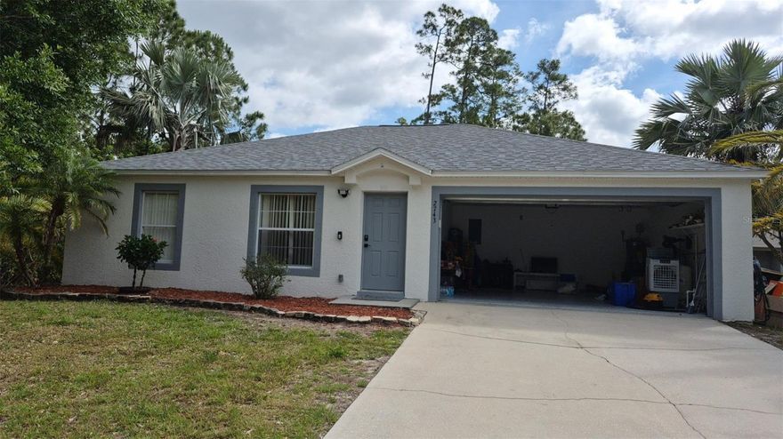 Beautiful Home in Palm Bay, Florida!!!!!! Don’t miss this charming single-family home with 3 bedrooms and 2 bathrooms, built in 2006 and located in a thriving area. It features an open layout with brand new laminate flooring, a modern kitchen with a custom island, and a screened-in back porch perfect for unwinding. Recent upgrades include a new roof (2024), a newly installed PVC fence (2025), an epoxy-painted garage floor, and a modern water purification system for the well. The septic tank has also been recently cleaned. With a two-car garage and no HOA fees, this home is an excellent opportunity for both living and investing. For showings or more information, please contact co-agent Alejandro Rodríguez at Realtor remarks. We’re here to help you find your next home!