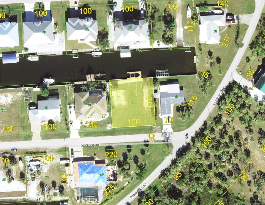 Embrace water front living and an opportunity to build your dream Florida home in the unique community of Pirate Harbor. One of the few waterfront communities with no deed restrictions and access to some of the best fishing spots in our area. Complete with a seawall, boat ramp and dock with a power lift, all that is missing is the home of your choosing to be designed.
