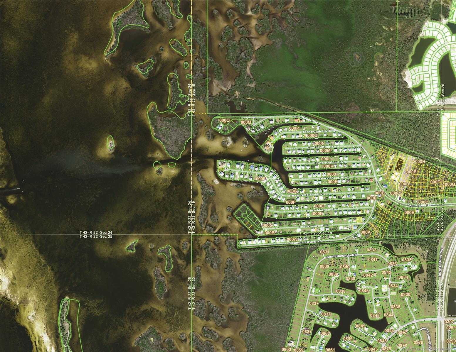 PIRATE HARBOR - Land