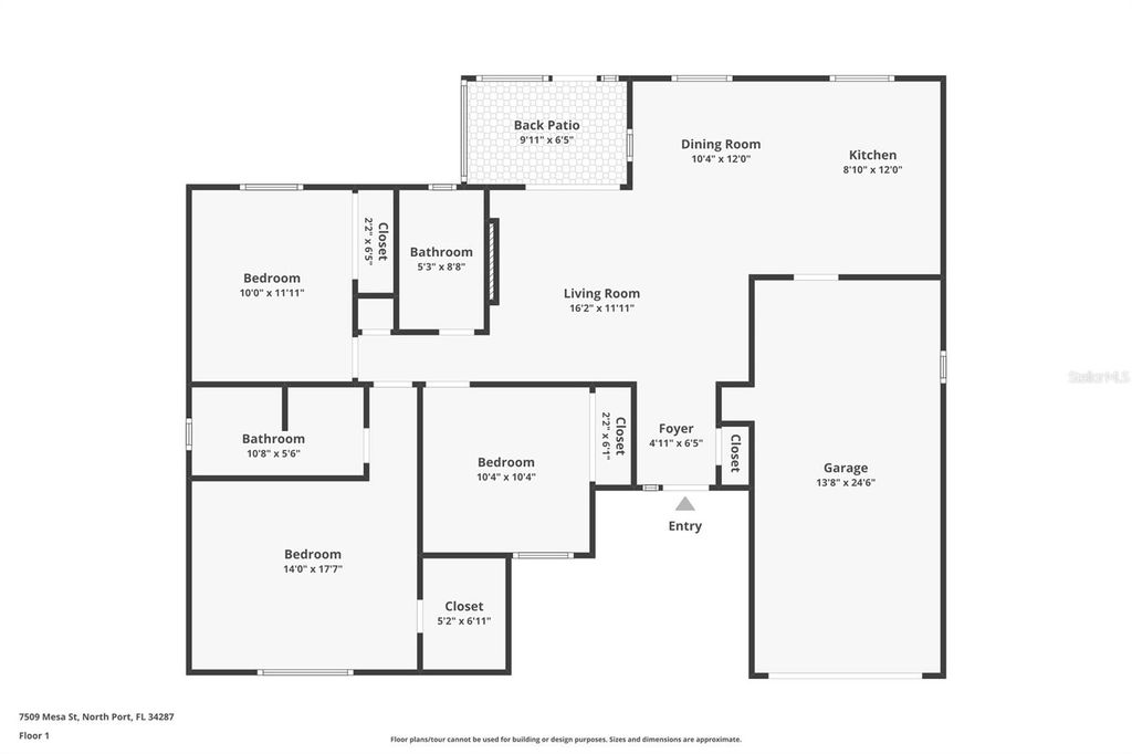 Photo of 7509 Mesa Street, North Port, FL 34287 (MLS # TB8363569)