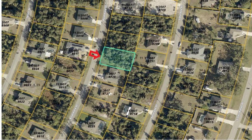 Wonderful lot in Prime location!  a terrific neighborhood to build your dream home in the flourishing city of North Port, Minutes away from the North Port Aquatic Center, the NEW water park that features a 25-meter stretch pool, three slides, and a lazy river  This property is centrally located to EVERYTHING...US-41, I-75, schools, Suncoast Technical College, Shannon Staub Library and plenty of grocery & retail shopping, and dining. Convenient access to a magnitude of golf courses, fishing, boating and stunning gulf beaches