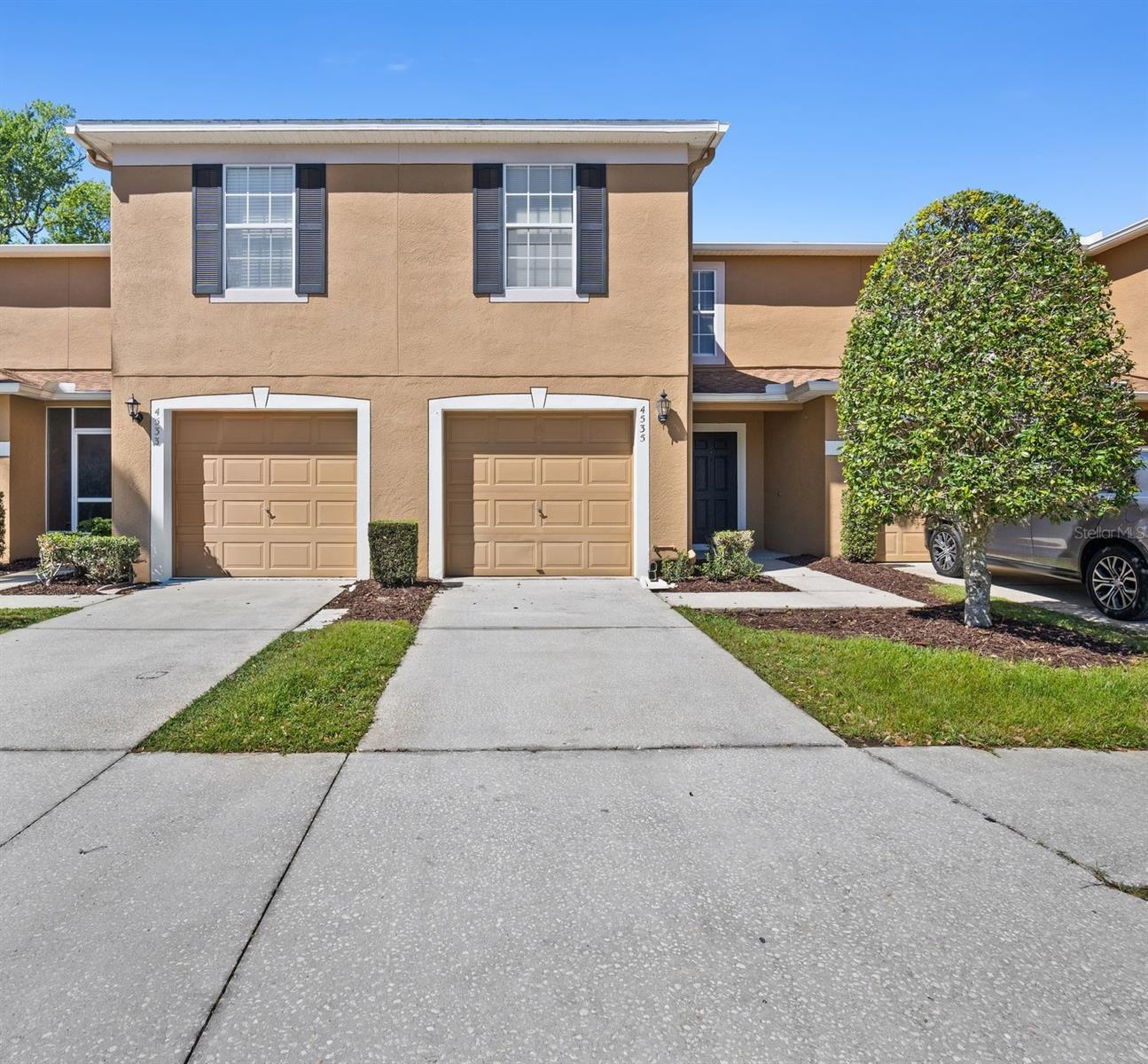One or more photo(s) has been virtually staged. ANOTHER LOWER PRICE! REDUCED OVER $40k!!! Includes a HOME WARRANTY INCLUDED!!! NEW MODERN Stainless Steel Appliances INCLUDED! NEW MODERN KITCHEN. Inspections have passed for a QUICK SALE! CLEAN and two-story townhouse located in the Edgewater community (close to shopping/highways and minutes from Tampa). 1,600 sf of living space, this 3-bedroom, 2.5-bath home includes a 1-car attached garage and features numerous. FULL OF UPGRADES. SEE VIDEO. MODERN UPGRADES throughout with a RE-DESIGNED KITCHEN. CLEAN. NEW PAINT. NEW SS APPLIANCES. NEW LAYOUT. MOVE IN READY! QUICK CLOSE. COMMUNITY POOL. SELLER MOTIVATED!
Fresh NEW PAINT and remodeled finishes that reflect true pride of ownership. OPEN-CONCEPT first floor with a spacious living and dining area with serene CONSERVATION and WATER VIEWS visible through sliding glass doors. The fully RE-DESIGNED & UPGRADED KITCHEN features brand-new appliances, sleek NEW countertops, modern NEW shaker-style cabinetry, under-cabinet lighting, and stylish tile flooring. Energy-efficient LED lighting is installed throughout, and the home features NO CARPET—just easy-to-maintain tile and laminate flooring.
Upstairs, you’ll find three generously sized bedrooms and two full bathrooms. The primary suite includes a large walk-in closet and a private en suite bath with dual vanities. A hallway laundry closet adds extra convenience. The secondary bedrooms provide ample closet space—perfect for families or those needing extra room for guests or a home office.
Enjoy peaceful mornings or relaxing evenings in the private backyard with tranquil conservation and water views. The community features a pristine pool, walking paths, and well-maintained common areas. Guest parking is available.
PRIME LOCATION! Close to the Tampa Premium Outlets, Wiregrass Mall, dining, schools, and medical facilities—with easy access to I-75—this home is perfect for those who value comfort, convenience, and community. Don't miss this chance to own this UPDATED townhome with NO CDD fees and very LOW HOA. MOVE-IN READY! JUST BRING YOUR BAGS.