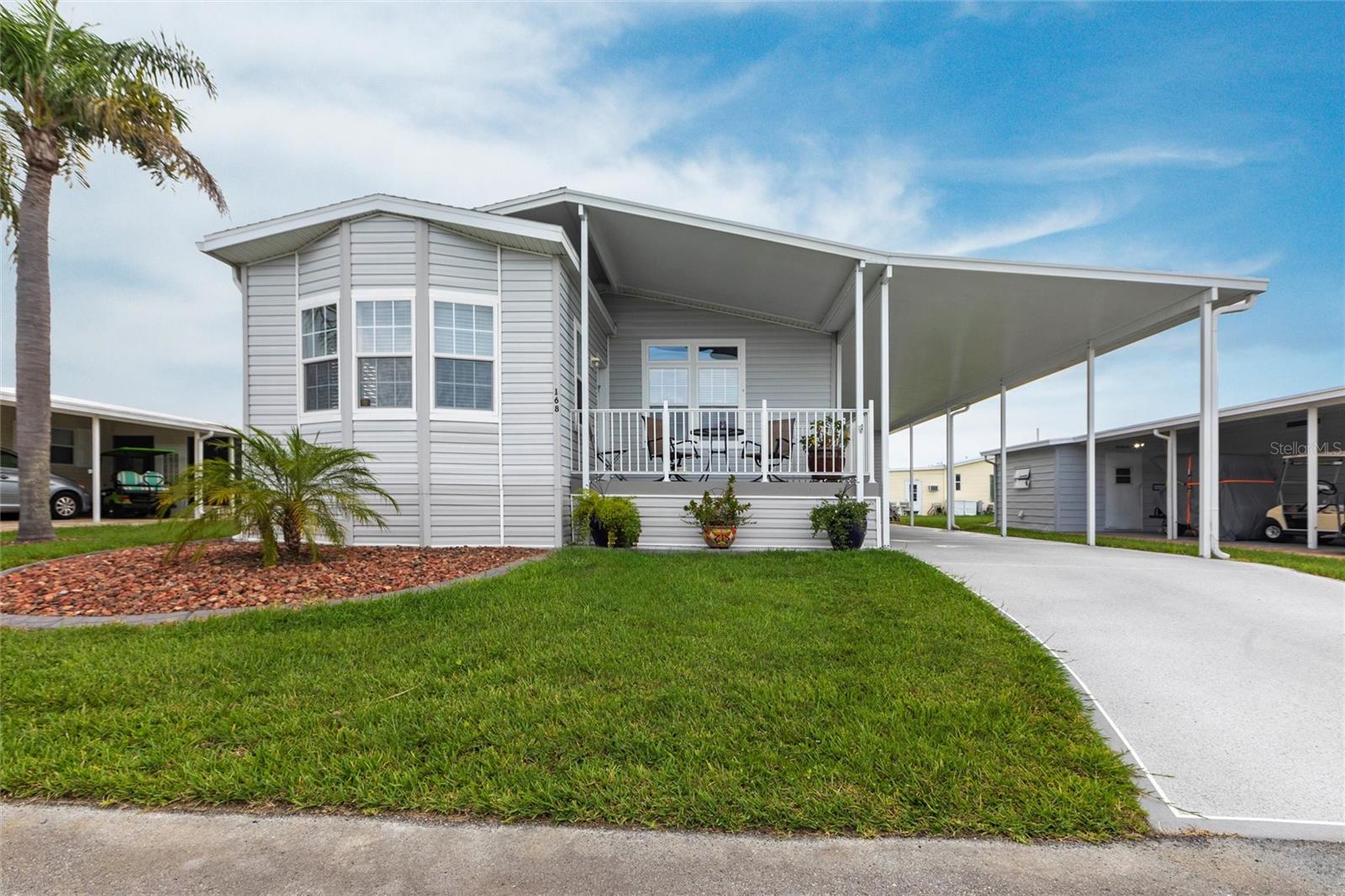Charming 2 bed 2 bath home in Kings Gate Club- A Premier 55 + Community! Welcome to Kings Gate Club, a sought after 55 + community where you own both your home and lot. offering the perfect blend of low maintenance, and resort style living. Home features bright and cozy plenty of workspace and a spacious den or office . Home is a 2016 build Well maintained home and move in ready, Plenty of space for parking and storage. Kings Gate Club offers an exceptional airy, of amenities to enrich your Florida lifestyle. Enjoy private water access to the canal leading to Dona Bay. RV/boat storage. Stay active with pickleball, tennis, shuffleboard, bocce and 24 hr fitness center with saunas and a hot tub. Clubhouse is the heart of the community, featuring a game room, craft room, woodworking shop, and more. HOA covers cable, internet, water, sewer, trash, and lawn care, making life even easier! Located just 4 miles from the North Jetty and less than 15 miles from the world famous Siesta Key Beaches, this home is ideal for winter retreat of year-round residence in a golf cart friendly community. Don't miss this opportunity to own a piece of paradise- schedule your showing today!