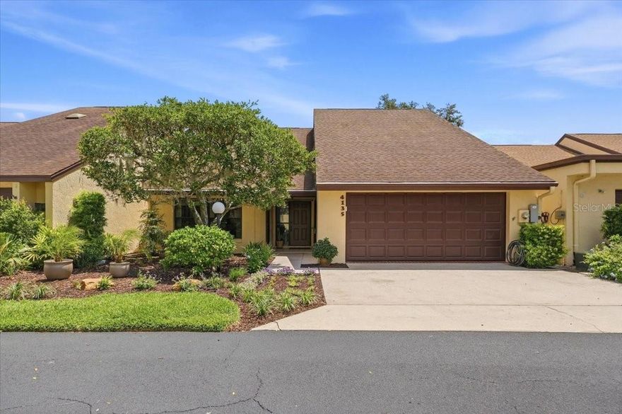 A light-filled condo tucked inside a small gated community offering peaceful water views and a rare blend of privacy, comfort and low-maintenance living.

From the moment you step inside, the home feels open, airy and inviting. Knotty pine vaulted ceilings add warmth and character. Modern architectural elements add style and an elevated sense of space. A home that feels both luxurious and cozy. Natural light pours through large double-pane picture windows, highlighting over 3,000 square feet of air-conditioned living. The generous floor plan flows beautifully, offering plenty of room to entertain, enjoy activities or simply relax.

In an area abundant with creeks and wildlife, take in serene water views right from your living space - the perfect backdrop for morning coffee, afternoon reading or evening relaxation. The Florida room and back deck create a seamless connection between indoor comfort and outdoor beauty. Enjoy a carefree condo lifestyle while still having your own personal outdoor space for gardening, grilling, bird watching or even catching a fish in the creek.

With exterior maintenance handled by the community, you can spend less time managing upkeep and more time enjoying the comfort, convenience and tranquility of your surroundings. This is truly the best of both worlds – maintenance-free living with the feel of a private home.

This home offers something for everyone – there’s even an out of this world space-themed kids playhouse featuring a climbing wall and 5’ turbo slide!