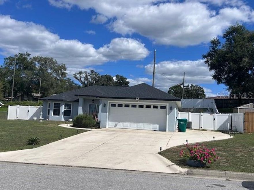 Charming home located in the desirable Morning view neighborhood of Eustis. Sitting in a quiet and well-established community, this property offers the perfect blend of comfort, privacy, and convenience. From the moment you arrive, you’ll appreciate the peaceful setting, mature landscaping, and welcoming curb appeal. Inside, the home features a spacious main living area that flows naturally into the dining and kitchen spaces, creating a warm environment ideal for gatherings or relaxed everyday life. Large windows allow natural sunlight to fill the home, enhancing the inviting atmosphere throughout. The kitchen offers generous counter space and cabinetry, making meal prep and storage practical and convenient. Each bedroom provides comfortable space for rest and retreat, with the primary suite offering its own bathroom and walk-in closet. Step outside and enjoy a fully usable backyard—perfect for entertaining, cookouts, pets, gardening, or simply relaxing in your own outdoor space. Whether you’re envisioning a patio, play area, or peaceful sitting spot, the yard offers plenty of possibilities. Located just minutes from Downtown Eustis, Lake Eustis, shopping, dining, medical facilities, and local parks, this property delivers true Central Florida convenience while maintaining a tucked-away feel. Easy access to Mt. Dora, Tavares, U.S. 441, and major routes makes commuting simple. This is a great opportunity to own a comfortable home in a quiet community with no HOA restrictions.