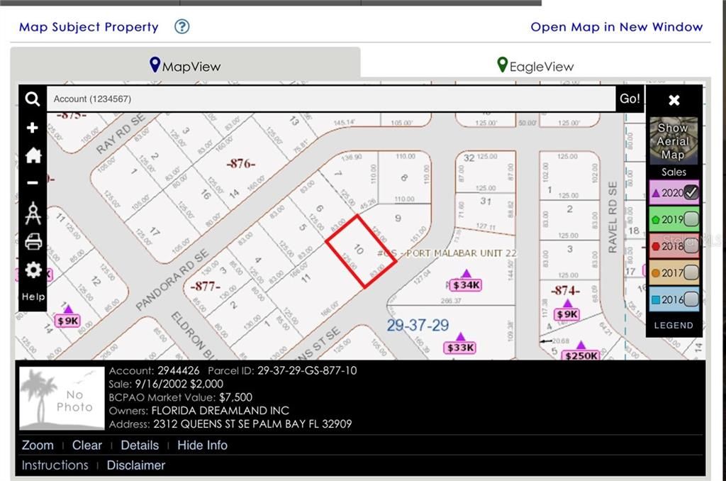 Photo of 2312 Queens Street SE, Palm Bay, FL 32909 (MLS # W7830362)