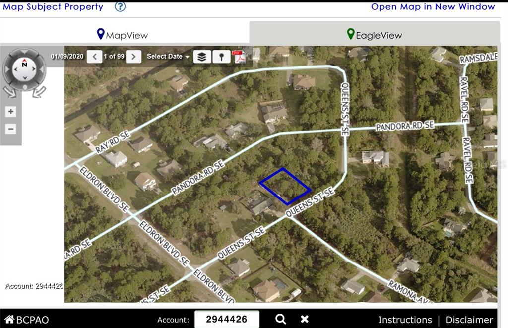 City of Palm Bay, good lot and ready for build. Great location
