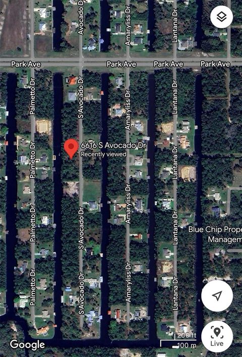 6616 AVOCADO DRIVE INDIAN LAKE ESTATES FL 33855