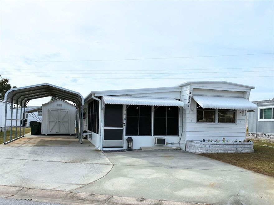 Welcome to your slice of Florida paradise in a peaceful yet vibrant 55+ community just minutes from downtown
Sarasota. This charming 2-bedroom, 1-bath mobile home offers exceptional value with thoughtfully designed additions
that nearly double the original square footage—creating flexible living space perfect for relaxing, entertaining, or
hosting visiting family and friends.
Inside, you’ll appreciate the newer vinyl flooring throughout and the peace of mind that comes with a new roof. The
expanded layout provides room to spread out while still feeling cozy and inviting, making this home ideal for
full-time living or a comfortable winter retreat.
Step outside your door and enjoy an active, resort-style lifestyle. The community features a fitness center, heated
pool and spa, pickleball and tennis courts, shuffleboard, mini golf, and a welcoming clubhouse with social activities
year-round. Whether you’re looking to stay active, meet new friends, or simply unwind in the Florida sunshine, this
community has it all.
Conveniently located close to downtown Sarasota, shopping, dining, beaches, and cultural attractions, this home
offers the perfect balance of fun, relaxation, and location. Come see why so many choose this community as their
happy place—especially during the winter months.