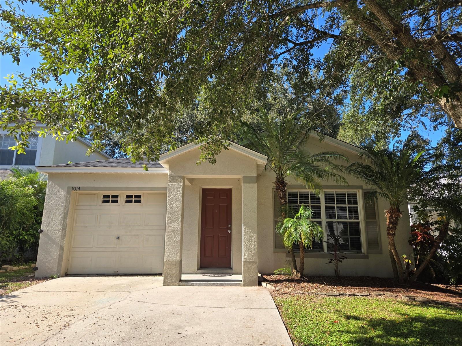 Welcome home to this serene, move-in-ready 2-bedroom, 2-bath single-family residence with a 1-car garage, nestled in a quiet community in the heart of Seffner. Thoughtfully updated throughout with refreshed paint, updated light fixtures, and new carpet in the bedrooms, this home offers a bright and inviting interior with laminate wood flooring in the main living areas and durable tile in the kitchen and baths.
The open-concept layout provides effortless flow between living, dining, and kitchen spaces, with a serving window to keep you connected while preparing meals or hosting. The spacious primary suite offers direct access to a screened-in lanai—complete with adjustable windows—creating a private retreat where you can relax and enjoy views of lush greenery and a tranquil pond. Just beyond, a fully fenced backyard features raised plant boxes for gardening and a secure gate to keep pets safely away from the water’s edge. Although you have a beautiful view, you have the peace of mind of not being in a flood zone.
Enjoy a full-size washer and dryer conveniently located in the garage, complimentary lawn service, and a pet-friendly policy allowing up to two pets under 25 pounds. The home is tucked within a well-kept subdivision that features a community park, a playground, and plenty of opportunity to take a stroll—ideal for both quiet mornings and active weekends.
Located centrally in Seffner, you’ll be minutes from everyday essentials, local shopping, dining, and with quick access to major highways for an easy Tampa Bay or Brandon commute.
A rare opportunity to enjoy peaceful, low-maintenance living in a well-connected location.