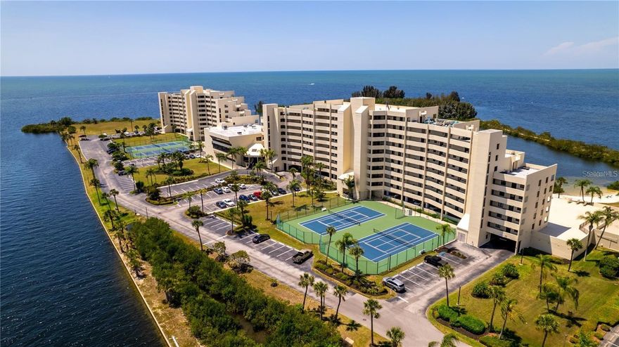 JUST REDUCED from prior cancelled listing with another RE office...THIS IS IT!..completely updated including new A/C, truly MOVE IN or an INCOME PRODUCING PROPERTY. This gorgeous 1st floor condo offers you a beautiful view overlooking the gulf of Mexico, partially furnished, steps away from pool & private beach. It is very rare to find a unit with all the amenities this condo has to offer. Open floorplan, with living room and bedroom connecting to your balcony, allowing you to watch dolphins, manatees with BREATHTAKING SUNSET VIEWS. The property offers parking close to the lobby/shopping carts, and the possibility to an assigned boat slip. The association fee includes water, trash, spectrum cable tv and in unit WiFi. Gulf Island Beach and Tennis Club community features: 24hr Guard, Heated saltwater pool, a remodeled clubhouse, a game room and fitness center, tennis/pickle-ball courts, lagoon, BBQ areas and a nature trail. Make sure to schedule an easy showing to see this beautiful condo today, ENJOY! Owner is motivated! ..
