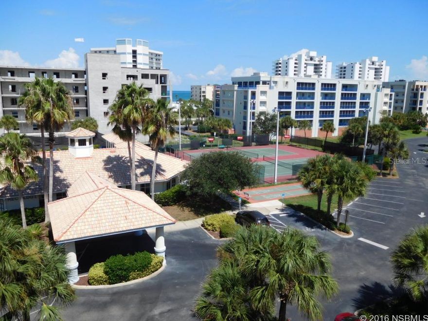Excellent views of sunsets overlooking the Indian River Estuary from this 3 BR condo on the 5th floor! You can also see the ocean from the front door entry! Tiled foyer, kitchen & baths & neutral carpet in all 3 BR's. A/C new by Advanced Heat & Air August, 2012. Luxury tiled Master bath with tiled walk-in shower, garden tub & double vanities. Lots of closets & extra storage area, underground parking & bike racks. Both the MBR & the LR open to the spacious tiled balcony which is screened & offers great views of pristine Florida. Completely furnished & ready to enjoy as a permanent home or a rental investment. This community is pet friendly & provides security as well. Ocean Walk condos feature fabulous amenities, including 2 pools, club houses w/kitchens & fitness centers. They also have a deeded walkway to the car free beach, tennis courts, shuffleboard, nature walk, BBQ grills, fire pit, a theatre, onsite manager, boat & kayak rentals, and more. ;LocationDescription: Condo ;Water: City
