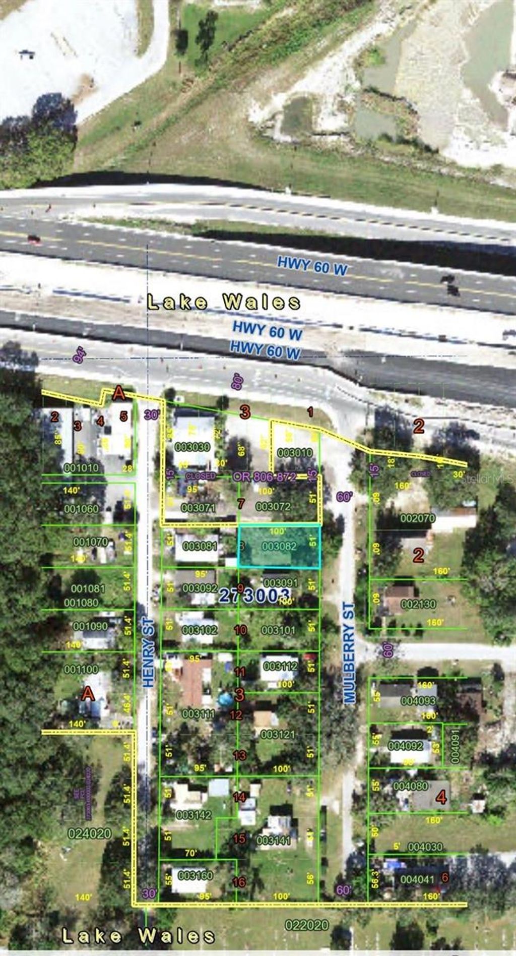 Photo of 96 Mulberry Street, Lake Wales, FL 33853 (MLS # TB8463259)