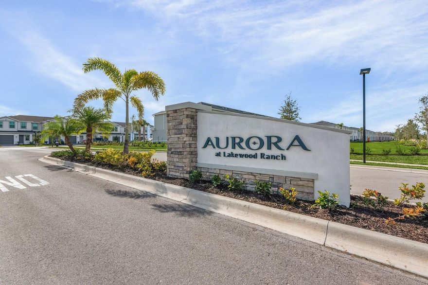 Aurora at lakewood ranch, has been ranked #1 community to all ages in the nation for 5 consecutive years. Residents will enjoy access to a gated swimming pool, playground, clubhouse, fishing lake foe outdoor activities and a lawn maintenance package. 

This beautiful brand new 2 story townhome can be yours for only $11,500!!!!! STILL UNDER WARRANTY BY THE DEVELOPER!!!

It features a modern open design among the kitchen and great room with sliding doors that flow out the patio for outdoor living.

All brand new appliances and ceiling fans in bedrooms and living room. Beautiful and well maintained landscape in front of the house and the surrounding areas. 1 attached car garage and plenty of space for 2 more cars on the drive way.

Only minutes away from one of the best beaches in the nation, nature parks, motorsports parks, stunning shopping malls, amazing restaurants and A+ schools in the vicinity. Downton Lakewood ranch is also minutes away for social events and extra activities at the lakewood ranch club.

If your looking to invest or relocate this is your opportunity Don't miss out this great deal!!