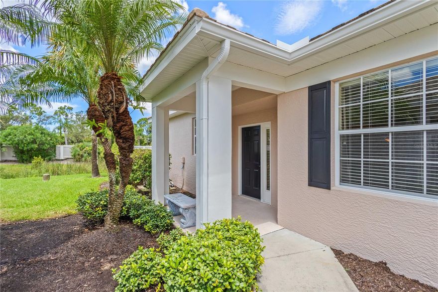 Welcome to your dream Villa in the highly sought-after St. Andrews East at The Plantation Golf & Country Club in beautiful Venice, Florida! This meticulously maintained 3-bedroom, 2-bath paired villa offers additional flex room/ den office with over 1500sqt of light-filled living space and a maintenance-free lifestyle in one of Venice’s most desirable communities.

Step into a spacious kitchen with ample cabinetry and direct access to a screened-in lanai overlooking lush landscaping and a serene pond—perfect for morning coffee or evening relaxation. The open-concept living and dining areas feature sliding doors that also lead to the lanai, blending indoor and outdoor living seamlessly.

This villa is ideally situated between two community pools, offering quick and easy access for leisure and socializing. The HOA covers exterior maintenance, including roof care, exterior painting, lawn care, and all landscaping—so you can enjoy the beauty of your surroundings without the upkeep.

For golf enthusiasts, optional membership to the Plantation Golf & Country Club gives you access to two championship 18-hole golf courses, tennis courts, pickleball, bocce, a fitness center, an Olympic-size pool, and a variety of dining options and social events.

Just minutes from Venice’s stunning beaches, historic downtown, boutique shops, fine dining, and Wellen Park, this villa offers the perfect blend of tranquility, luxury, and convenience.

Don’t miss your chance to own a piece of paradise—schedule your private showing today!