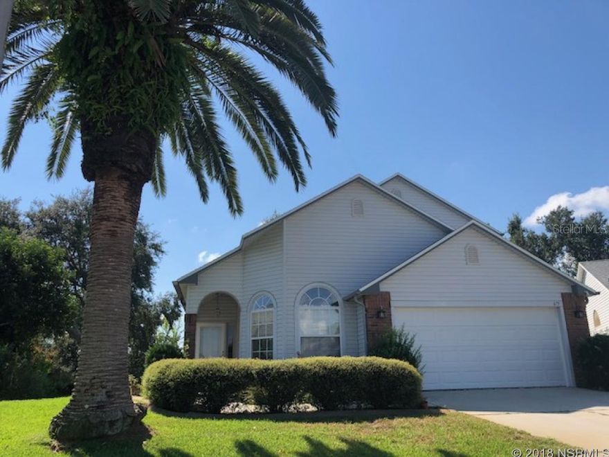 Spacious 2200+ sq ft 2 story home on cul-de-sac.  Main level living & open floor plan, perfect for entertaining.  Updated kitchen w/granite counter tops & stainless steel appliances.  A 14x16 screened sun-porch add living area.  Large backyard with plenty of privacy overlooking the water.  New roof & skylights in 2017 & a 1 yr Home Warranty included.  Very low HOA fees.  Wired for generator and invisible electric fence.   Make sure you visit the clubhouse ;Water: City