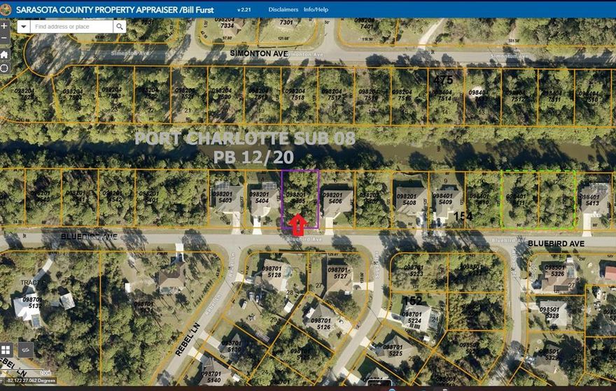 Freshwater canal lot in a neighborhood of newer homes.  
Prime location! Quality building lot located in the booming city of North Port, Sarasota County's largest and most highly populated city home of the Atlanta Braves Spring Training Complex.. Build your dream home!!! Close to schools, shopping, dining and Interstate I-75. Lot is located in a highly desired area of North Port with Florida's most desired Gulf Beaches, only a short drive away. Now is the time to buy in North Port as the city is rapidly growing!