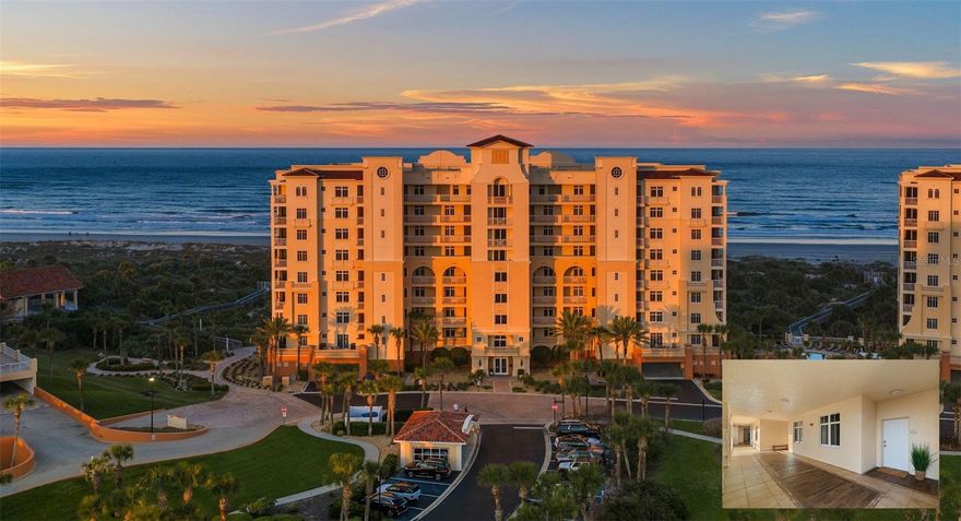One or more photo(s) has been virtually staged. Welcome home to 255 Minorca Beach Way, Unit 704 – Coastal Luxury with Unmatched Views. Experience elevated beachfront living in this beautifully updated 7th-floor residence featuring stunning direct ocean views from both the main living area and the primary bedroom, along with Intracoastal views from a secondary bedroom. Enjoy the best of both worlds—sunrise over the Atlantic and serene river sunsets.
Step out onto your expansive ocean-facing balcony and take in the sights and sounds of the coast—rolling waves, surfers and anglers, passing golf carts, and abundant wildlife including pelicans and sea turtles.  This fully renovated 3-bedroom, 2-bathroom condo (or 2-bedroom + office) has been thoughtfully upgraded throughout, including elegant quartzite countertops, brand-new luxury vinyl plank (LVP) flooring, GE Café appliances, new AC system and ductwork, and completely remodeled bathrooms including a spacious primary bath with separate vanities. Located within the highly sought-after Minorca community, residents enjoy access to a resort-style main pool and spa along with an additional private pool and spa exclusive to Minorca Dunes, tennis courts, BBQ grilling areas, outdoor shower, gated beach access, gated river access with fishing pier, boat slips for purchase when available. Adjacent to Smyrna Dunes Park, offering scenic boardwalks, nature trails, and a popular dog-friendly beach. Conveniently located a short bike ride or drive away from the shops and restaurants of Flagler Ave.

This is a rare opportunity to own a move-in-ready coastal retreat with panoramic views and luxury upgrades in one of the area’s premier beachfront communities.