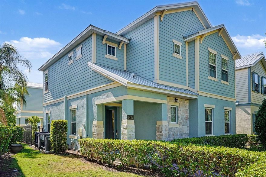 LUXURY AT ITS BEST - LOCATION LOCATION LOCATION!  An exceptional opportunity to own a piece of paradise in the highly sought-after Reunion community in Kissimmee, Florida. This stunning home perfectly blends luxury, comfort, and resort-style living, making it ideal as a primary residence, vacation retreat, or income-producing property.  From the moment you arrive, you’ll be fascinated by the elegant architecture and meticulously maintained landscaping that set the tone for the exceptional interior. Inside, a bright open-concept floor plan welcomes you with spacious living areas, abundant natural light, upscale finishes, and seamless access to beautiful pool views, perfect for both relaxing and entertaining.  The gourmet kitchen is a true centerpiece, featuring modern appliances, ample cabinetry, and an oversized centered island designed for gathering with family and friends. Each bedroom offers a thoughtfully designed private ensuite bathroom, creating a peaceful and comfortable retreat for guests and residents alike. The primary suite delivers a luxurious atmosphere with a spacious spa-inspired bathroom and refined finishes throughout.  Step outside to your own private oasis, where Florida’s year-round sunshine can be enjoyed from the comfort of your resort-style pool area. Whether you’re lounging poolside, hosting evening dinners, or unwinding after a day at nearby attractions, this outdoor space is designed for relaxation and unforgettable memories. Just beyond the sliding glass doors from both the living room and kitchen, the secluded pool area provides the perfect setting for quiet mornings or evening retreats, while the charming colonial-style balcony above adds an inviting space to relax under the stars.  Located within the prestigious Reunion community, residents enjoy access to world-class amenities, including championship golf courses, resort-style pools, fine dining, and more, all just 5 minutes from Walt Disney World and Central Florida’s premier entertainment and attractions.  LUXURY AT ITS BEST IN EXCELLENT LOCATION – MAKE IT YOUR OWN ASAP!