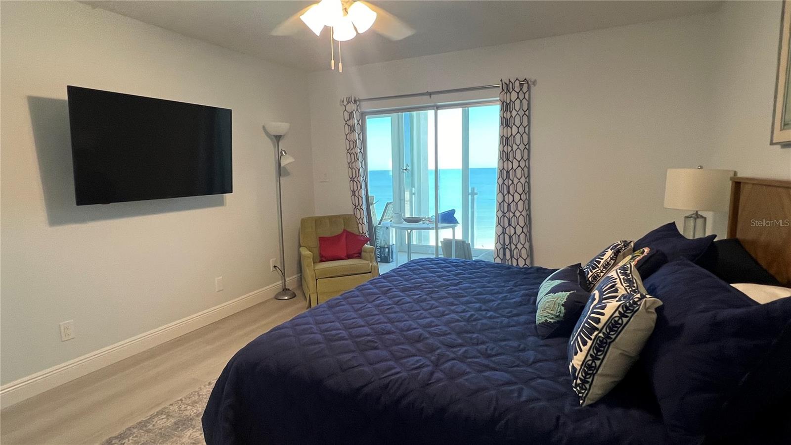 Beachfront Condo. Fully renovated with HIGH END finishes and furnishings, this 2 bed, 2 bath condo comes with your own built in washer and dryer in the unit. Brand New everything - this unit is pefect for a Florida getaway.