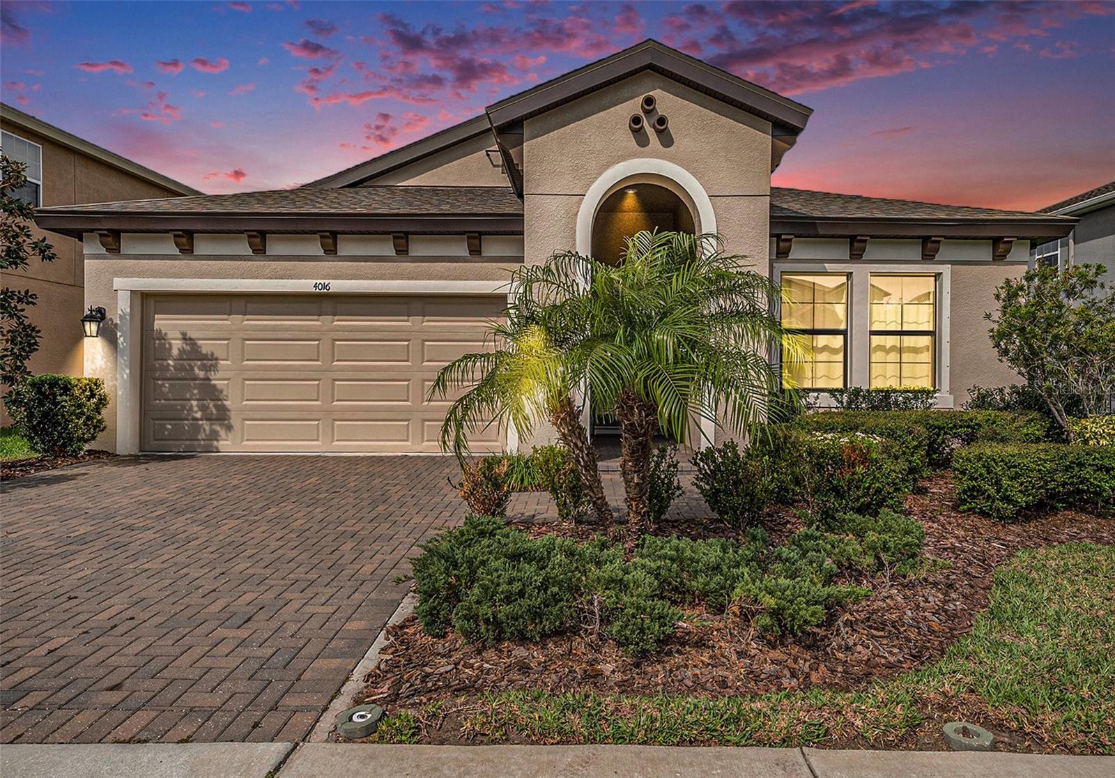 Stunning Bexley Home over 150k in upgrades with GORGEOUS POOL... finished in June 2024....Move-In Ready! Experience the best of Pasco County living in Bexley, the #1 Master
Planned Community! This beautiful, move-in ready Westbay Sandpiper home, built in 2021, offers the perfect blend of style, comfort, and convenience. Why wait to build when you can have it all now? This spacious open
floor plan boasts 3 bedrooms plus a large study (easily convertible to a 4th bedroom), 2 bathrooms, a 2-car garage, and a gorgeous, brand-new salt water crystal pool – perfect for relaxing and entertaining! Inside, you'll
find elegant brick-laid tile floors, classic granite countertops, stylish soft gray cabinets, stainless steel appliances, and a large island/breakfast bar in the expansive kitchen. The open-concept kitchen and grand room
create an ideal space for gatherings. Step outside to a fully fenced backyard, complete with solar panels for energy efficiency. Enjoy the Florida sunshine in your private oasis by the sparkling new pool with a sunshelf.
Bexley itself offers playgrounds, bike park, and more. Bexley itself offers an incredible array of amenities: * Two resort-style pools, including a junior Olympic heated lap pool and splash pad * State-of-the-art fitness center
* Open-air game room * Two dog parks * Bike park * Soccer field * Multiple playgrounds * Over 10 miles of multi-surface trails and fit stations * Twisted Sprockets cafe for community events Conveniently located near the
Veterans Expressway, this home provides easy access to Tampa International Airport and is zoned for "A" rated schools. Additional Features: * Smart home network cabinet with coaxial and ethernet ran to every room *
Smart garage door opener * Smart thermostat * Smart fan in grand room * Ring security system (includes window sensors and motion sensor) Washer, dryer and outside fridge are included! This exceptional Bexley home
won't last long! Schedule your showing