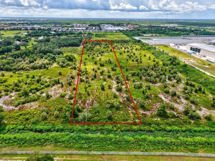 Currently zoned RE-1 but retaining its original grandfathered AE zoning, this property offers rare flexibility for agricultural, equestrian, livestock, and commercial agricultural ventures in Southwest Florida. Located just minutes from Port Charlotte, I-75, and US-41, it provides both the privacy of country living and the convenience of quick access to major routes, shopping, dining, and Gulf Coast beaches. This tract includes approximately 8.74 acres (288.5 x 1320) with owner financing available and is one of seven parcels offered—totaling up to 45 acres if purchased together. Formerly a thriving tree farm, the land is ideal for crops, pasture, horses, or cattle, with sandy-loam soil, irrigation that provide abundant water for hay, fodder, and specialty crops. The property’s location and infrastructure also make it perfect for a Florida nursery property, landscaping business, or small farm operation, and it would make an outstanding private home site for those looking to move to Southwest Florida. With no wetlands or stormwater set-asides, every acre is usable. A nearby vacant lot on Harborview Rd. is also available for signage or an office location. Whether you are searching for Port Charlotte acreage for sale, Florida horse property with wells and irrigation, or the perfect Florida acreage home site with quick access to I-75 and US-41, this unique offering delivers location, infrastructure, and agricultural potential in one of the most desirable areas of the state.