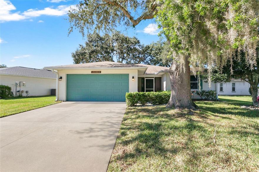 Welcome to Easy Living in Pennbrooke Fairways – Central Florida’s Premier 55+ Gated Golf Community! This charming 3-bedroom, 2-bath home offers the perfect blend of comfort, convenience, and Florida lifestyle living. With a new roof (2020), hot water heater (2025), and AC (2012), extremely large lanai with water view, and sliding glass windows. The front porch is also screened for the evening when you want the gentle breeze flowing through the home.  This home is move-in ready and waiting for you to start your next chapter.

Step inside to a bright, open living area featuring a tube light that fills the space with natural sunlight and sliding glass doors leading to the outdoor area—also accessible from the primary bedroom. The laundry room boasts lots of cabinet storage and a wash sink, making daily tasks easy and organized. One of the standout features is the extra-spacious garage, complete with plenty of storage and perfect for Florida-style commuting.

This home is ideal for golf lovers, with 27 holes of championship golf right in the community. Not a golfer? Enjoy two heated pools, hot tubs, a fitness center, tennis and pickleball courts, and even an on-site hair salon. Dine at “The Grille” restaurant or explore the many activities that make Pennbrooke Fairways a truly active and friendly community. Residents do not only wave as they pass, but they also stop and chat!!

The HOA covers lawn maintenance, so you can focus on enjoying your new lifestyle. Located just minutes from The Villages and Brownwood Town Center, you'll have easy access to shopping, dining, and entertainment while still enjoying the peaceful charm of your own private oasis.

Don’t miss your chance to live the carefree lifestyle you’ve been waiting for—schedule your private showing today and experience why Pennbrooke Fairways isn’t just a place to live, it’s a place to love!